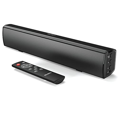 #ad Majority Bowfell Small Sound Bar for TV with Bluetooth RCA USB Opt AUX Mini $48.10