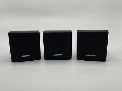 #ad Lot of 3 Single Bose Lifestyle Jewel Mini Cube Speakers Tested Working $44.99