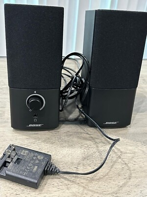 #ad Bose Companion 2 Series III Multimedia Speaker System With Power Cord Tested $75.00