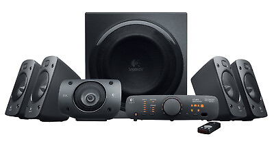 #ad Logitech Z906 THX Certified 5.1 Digital Sound Speaker System 980 000467 $279.99