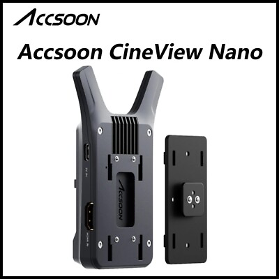 #ad ACCSOON CineView Nano 5G Wireless Transmission Transmitter HDMI to IOS Android $122.55