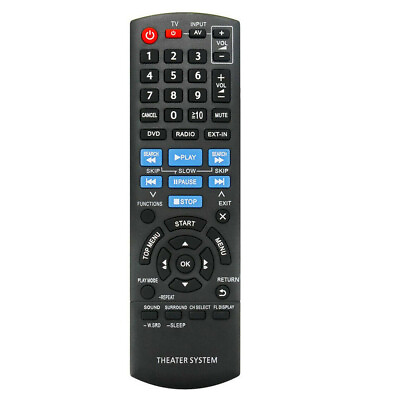 #ad New N2QAYB000694 For Panasonic Home Theater Audio System Remote Control SA XH70 AU $11.11