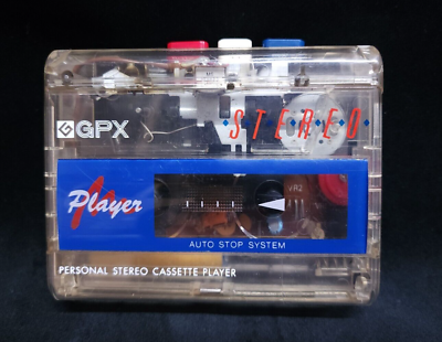 #ad Vintage Portable GPX Stereo Personal Stereo Cassette Player Gran Prix C3015 $49.95