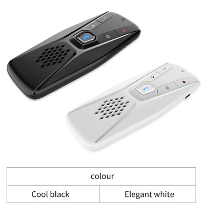 #ad Bluetooth Wireless 5.0 Car Truck Speaker Handsfree Auto Speakerphone Visor Clip $14.98