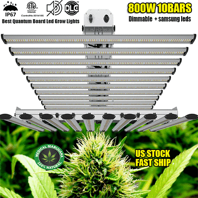 #ad 800W Spider w Samsung LED Grow Light 10Bar Commercial Medical Lamp Indoor Flower $321.75