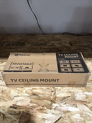 #ad Mount It Premium Ceiling Mount TV Bracket 32 70in Adjustable TV Ceiling Mount $49.99