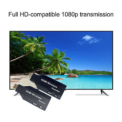 #ad Video Transmitter 1080p Wireless Transmission Hdmi compatible Wi fi Display $83.35