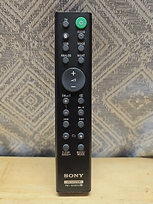 #ad Sony RMT AH301U Remote Control OEM For Sony AV System HT MT300 R3 $8.79