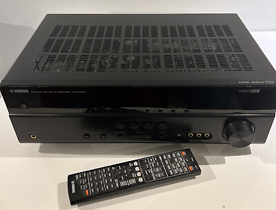 #ad Yamaha HTR 3064 Receiver Digital DTS HD Surround HDMI Cinema Remote Bundle $99.99
