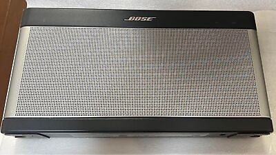 #ad Bose Bluetooth SoundLink III 3 Speaker With box and manual Used F S AC adapter $197.79