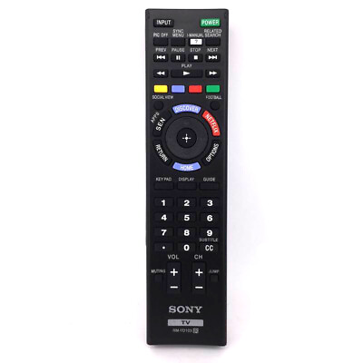 #ad New RM YD103 For Sony LED TV Remote Control RM YD102 KDL 40W590B KDL 40W600B $6.69