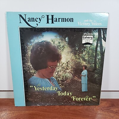 #ad Nancy Harmon And The Victory Voices Yesterday Today Forever Vinyl $15.00