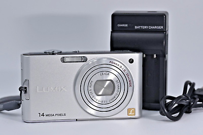 #ad Panasonic LUMIX DMC FX66 Compact Digital Camera 14.1MP Japan $65.00