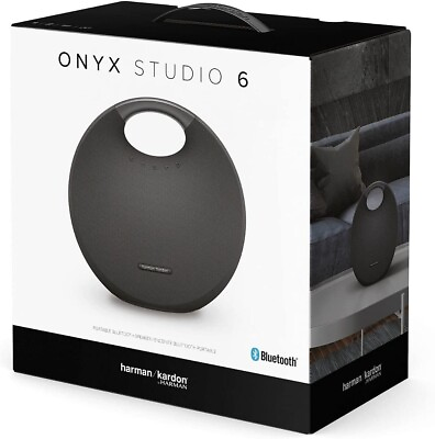 #ad Harman Kardon Onyx Studio 6 Bluetooth Speaker with Handle Black HKOS6BLKAM $149.00