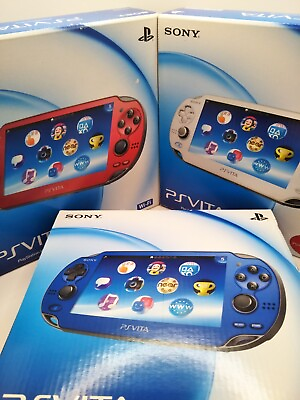#ad SONY PS Vita PCH 1000 1100 Console Box Charger Accessories PlayStation Used $199.99