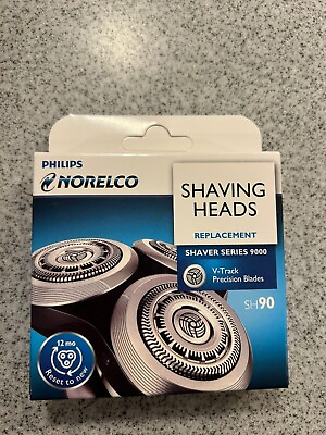 #ad Genuine SH90 Replacement Heads for Philips Norelco Shavers Series 9000 3blades $28.99