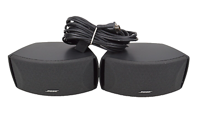 #ad Bose AV3 2 1 321 Series I Cinemate Gemstone Speaker Set w Cables TESTED WORKING $43.19