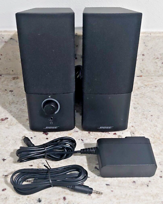 #ad MInt Bose Companion 2 Series III Multimedia Speakers Aux PC $55.00