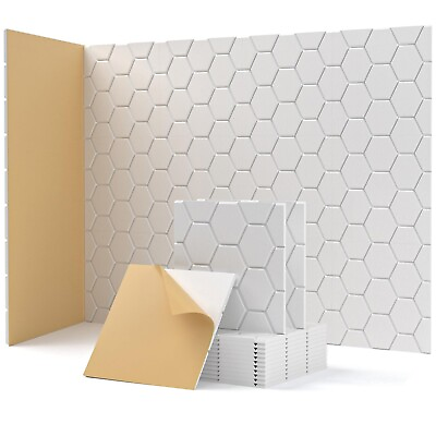#ad Acoustic Panels Sound Absorbing Soundsbay Self Adhesive Soundproof Wall Pane... $51.99