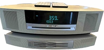 #ad Bose Wave Music System AM FM Radio w 3 Disc Multi CD Changer With Remote 100% $699.95