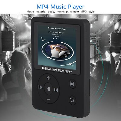 #ad Thin MP4 Music Player Color Screen MP3 MP4 Portable MP3 For Music Radio $22.83