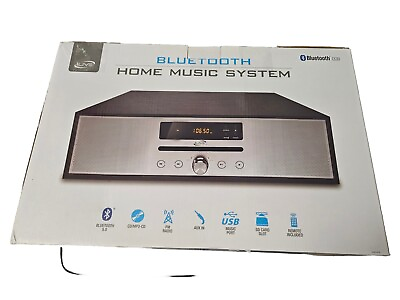 #ad Ilive IHB340B 20 watt Stereo Home Music System With Built in Bluetooth $89.99