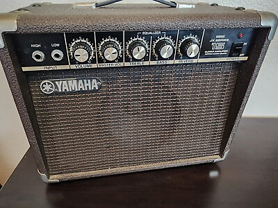 #ad Yamaha JX15 Electric Guitar Amplifier Vintage 1975 SS 15W new Jensen speaker $189.00