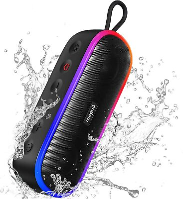 #ad Bluetooth Speakers Waterproof Speaker with Powerful Sound Portable Wireless Spea $40.11