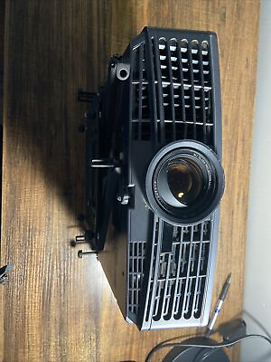 #ad Black Projector Mitsubishi XD490U DLP. Working Comes With Power Cord $75.00