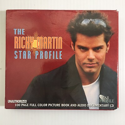 #ad The Ricky Martin Star Profile Book Audio CD Documentary 1999 Germany $11.66