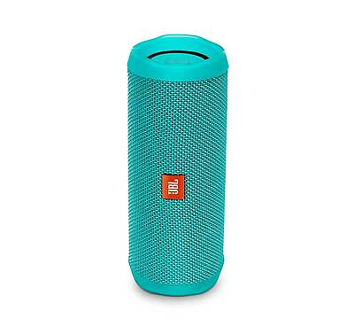 #ad JBL FLIP 4 Teal Open Box Waterproof Bluetooth Speaker $69.97