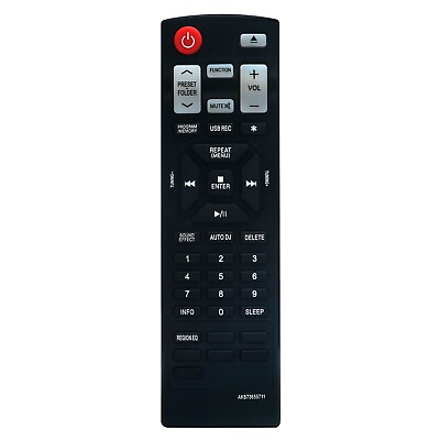 #ad AKB73655711 Replace Remote Control Fit for LG Home Audio CM4530 CM4330F CM4430 $8.59