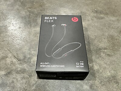 #ad Beats by Dr. Dre Flex Wireless In Ear Headphones Beats Black $18.00