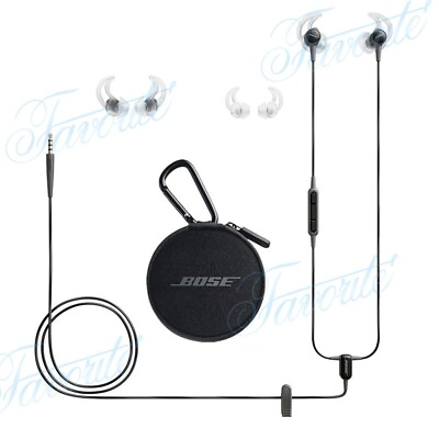 #ad Black Bose SoundTrue Ultra Soundsport In Ear Wired Headphones for iOS amp; Android $39.95