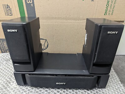 #ad Sony Surround Sound Speaker System Set SS V150 amp; SS CN150 $32.00