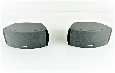 #ad Bose 3 2 1 Cinemate Home Theater System Speaker Pair Grey Cloth Grill $28.88