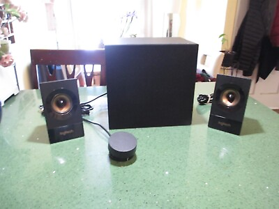 #ad Logitech Z533 Multimedia System Subwoofer amp; Stereo Speakers Tested $65.00