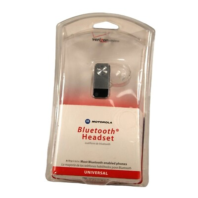 #ad Motorola Bluetooth Universal Headset MBT12Z Verizon Wireless $19.99