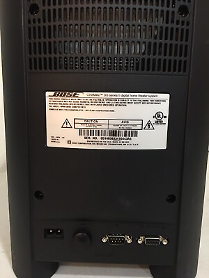 #ad CineMate Series II Digital Home BOSE Theatre System SubWoofer Acoustimass Module $45.95