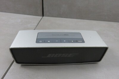 #ad #ad Bose SoundLink Mini Bluetooth Speaker Black Sound PARTS REPAIR No Sound $22.49