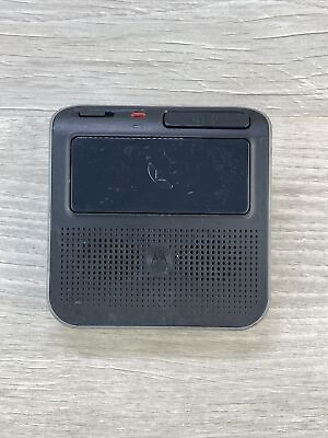 #ad Motorola 109O T325 Wireless Bluetooth Car Speaker Speakerphone Portable Gray $14.99