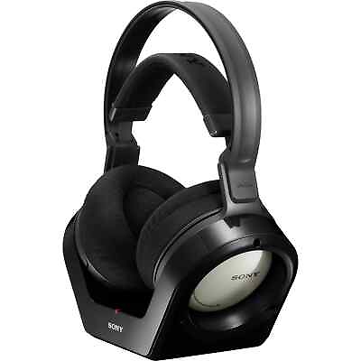#ad Sony Wireless Stereo Headphone System Wireless RF Headphone MDR RF925RK BLACK $69.99