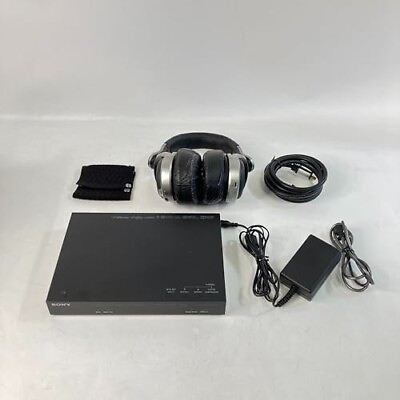 #ad SONY MDR HW700DS 9.1ch Wireless Surround Stereo Sound Headphone Set Tested $188.00