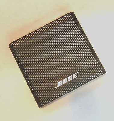 #ad 1 Bose Mini Double Cube Speaker Black Replacement Metal Mesh Grill Cover Only $21.97