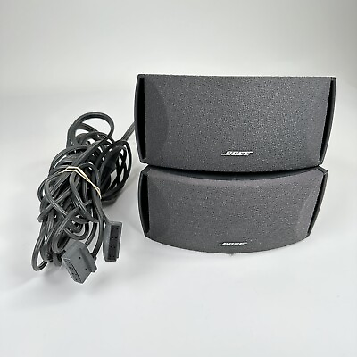 #ad Pair of Bose Cinemate Series I II III AV3 2 1 Gemstone Speakers W Speaker Cable $34.93
