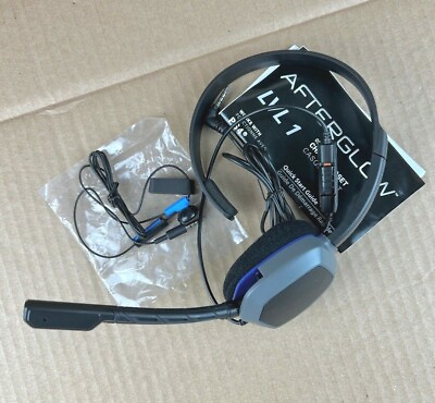 #ad Lot of 2 Sony for Playstation 4 PS4 Chat Communicator Headsets Microphone Mic $13.78