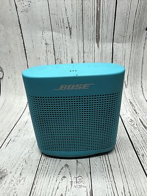#ad BOSE SoundLink Color II Bluetooth Speaker Blue TESTED WORKS. O $61.70