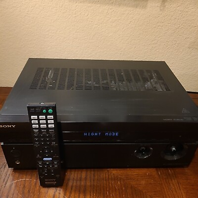 #ad Sony STR DH540 Multi Channel Home Theatre Receiver Including Remote Bundle $34.99