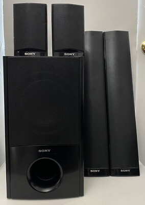 #ad Sony SS WS95 Set of 5 Speakers SS WS95 SS TS95SS TS92 Subwoofer $95.00