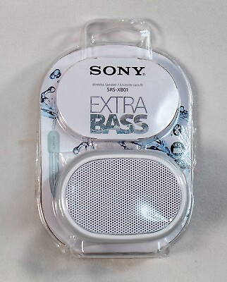 #ad Sony EXTRA BASS Portable Bluetooth Wireless Speaker White $18.99